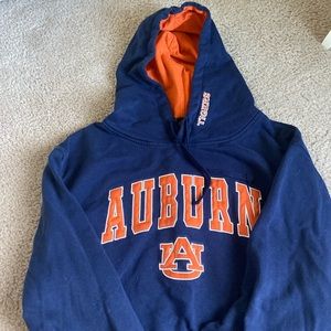 Colosseum mens navy blue XL Auburn University hoodie